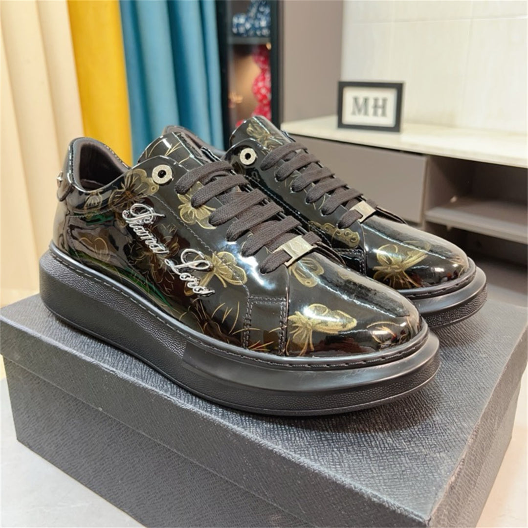 PP Casual Fashion Skull Sneakers