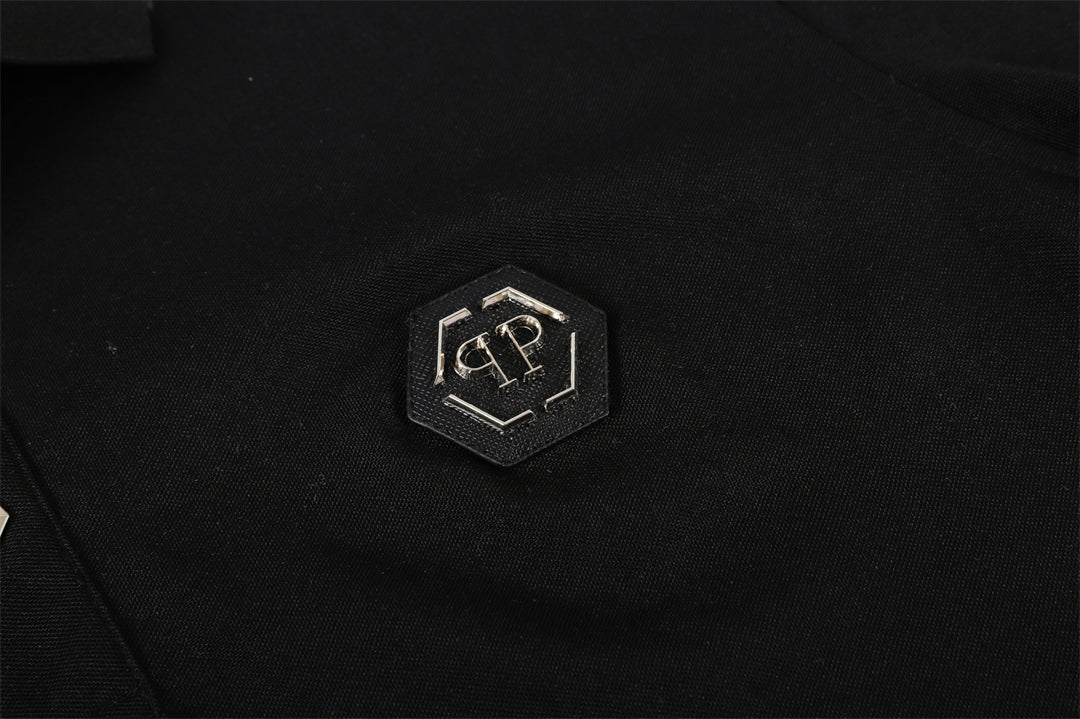 PP Polo shirt Crystal Skull