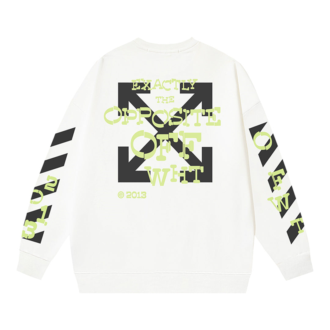 OFF Logo Print Sweatshirt