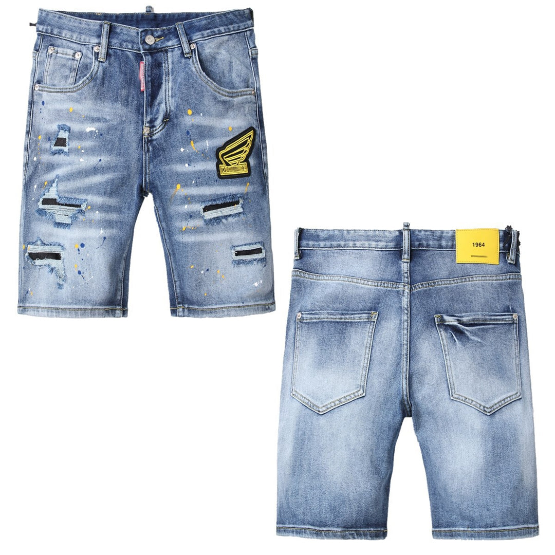 DSQ2 Short Jeans Ripped