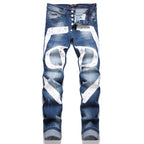 PP Jeans Ripped LOGO PP