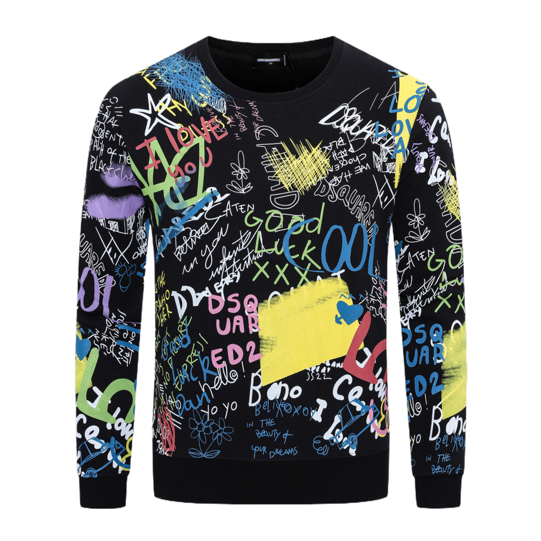 DSQ2 Sweatshirt Graffiti