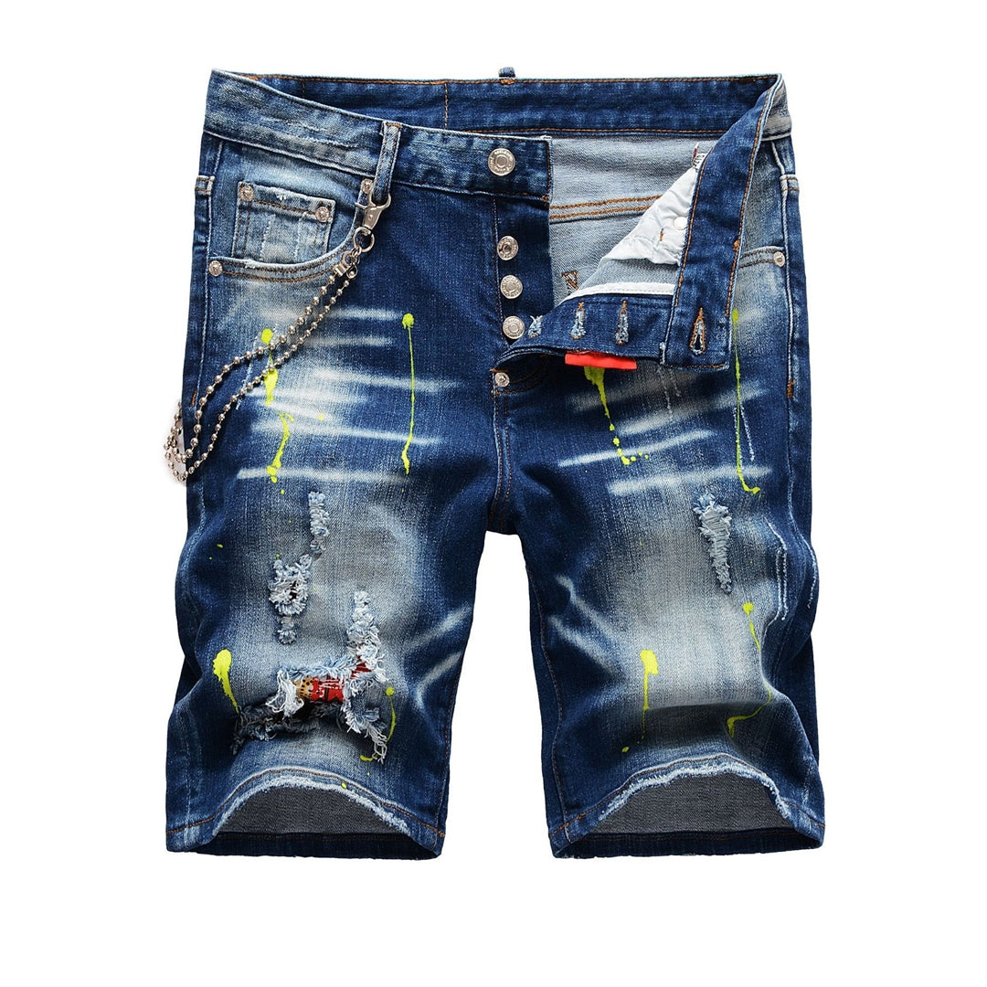 DSQ2 Short Jeans Ripped