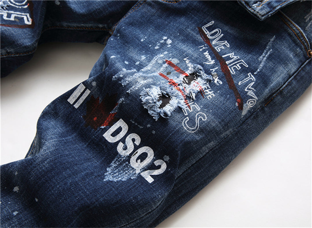 DSQ2 Jeans Graffiti