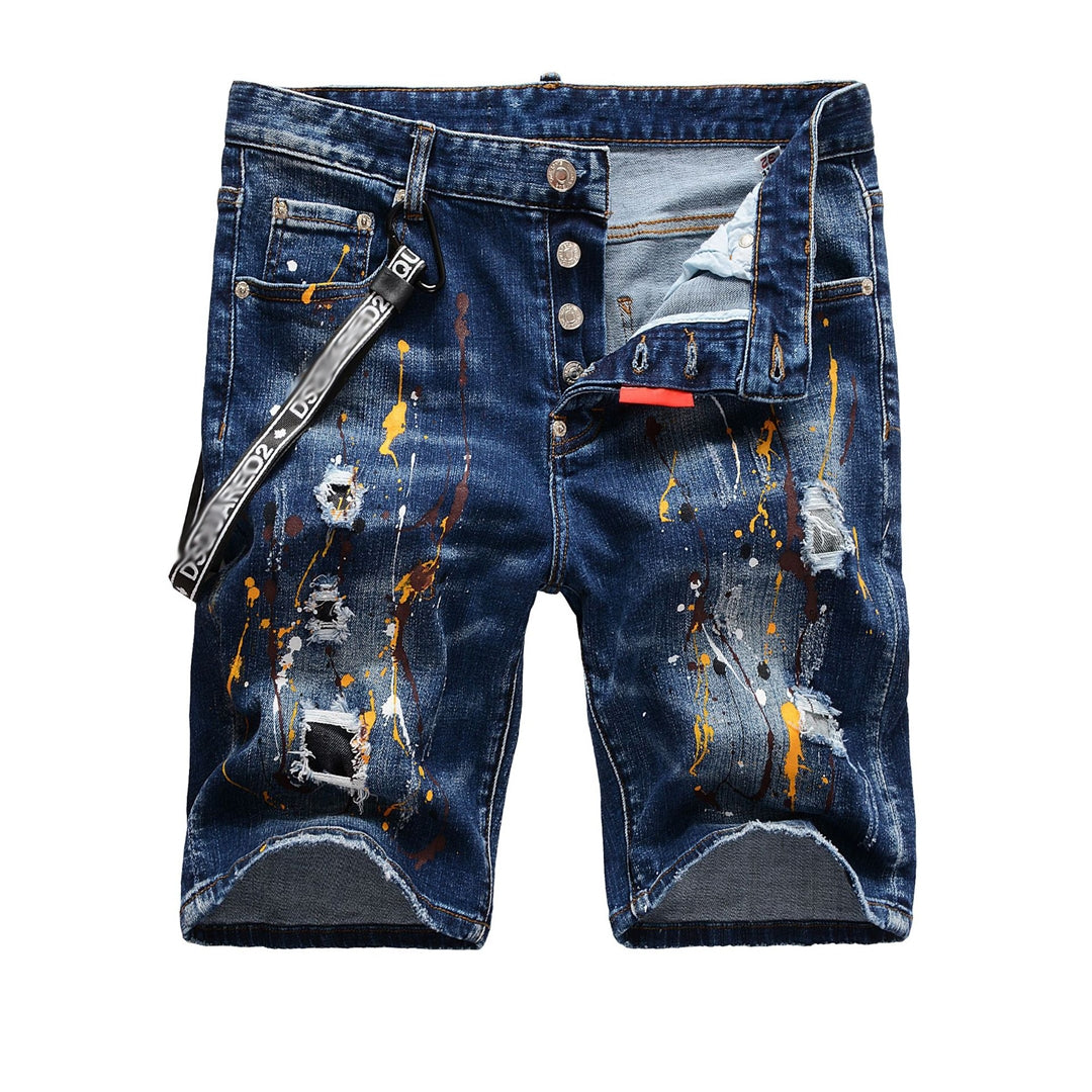 DSQ2 Short Jeans Ripped