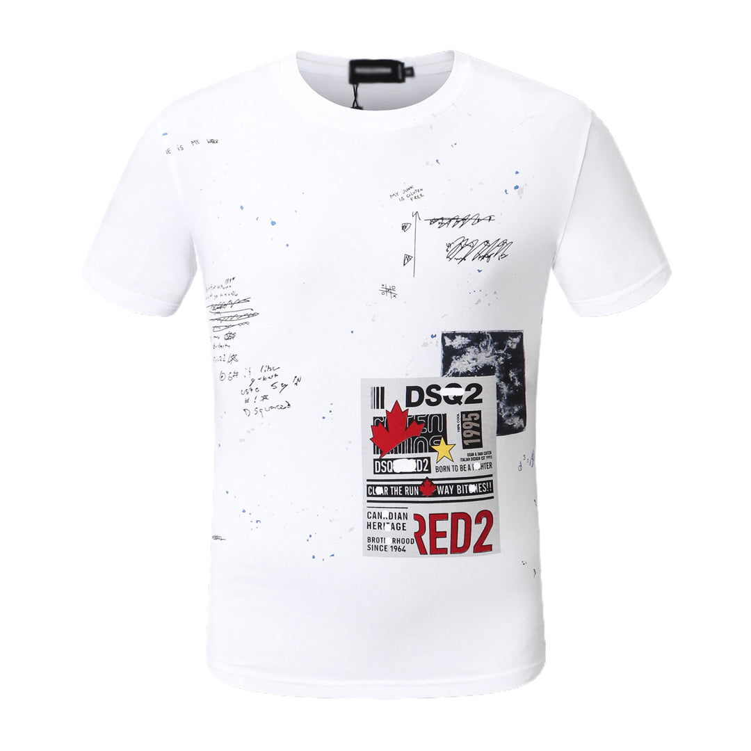 DSQ2 T-shirt Graffiti