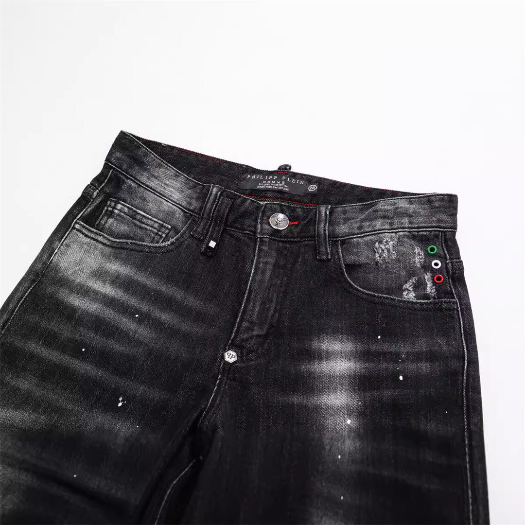 PP Jeans Ripped Black