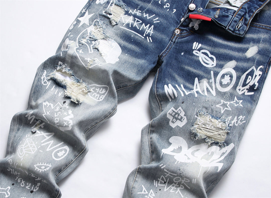 DSQ2 Jeans Graffiti