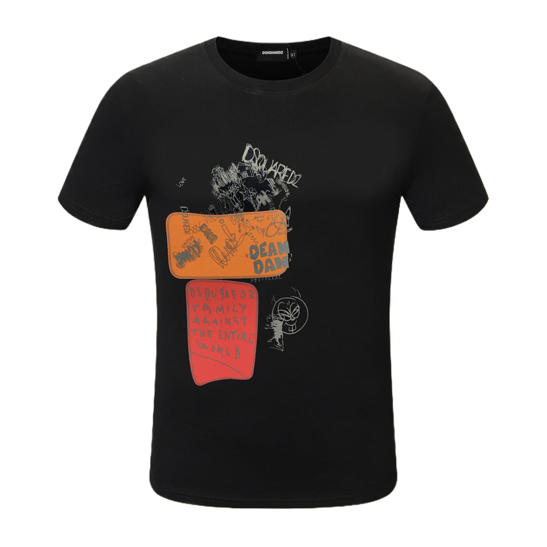 DSQ2 T-shirt Graffiti