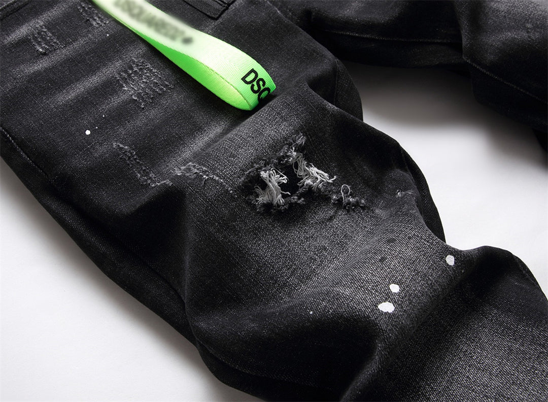 DSQ2 Jeans Ripped Black