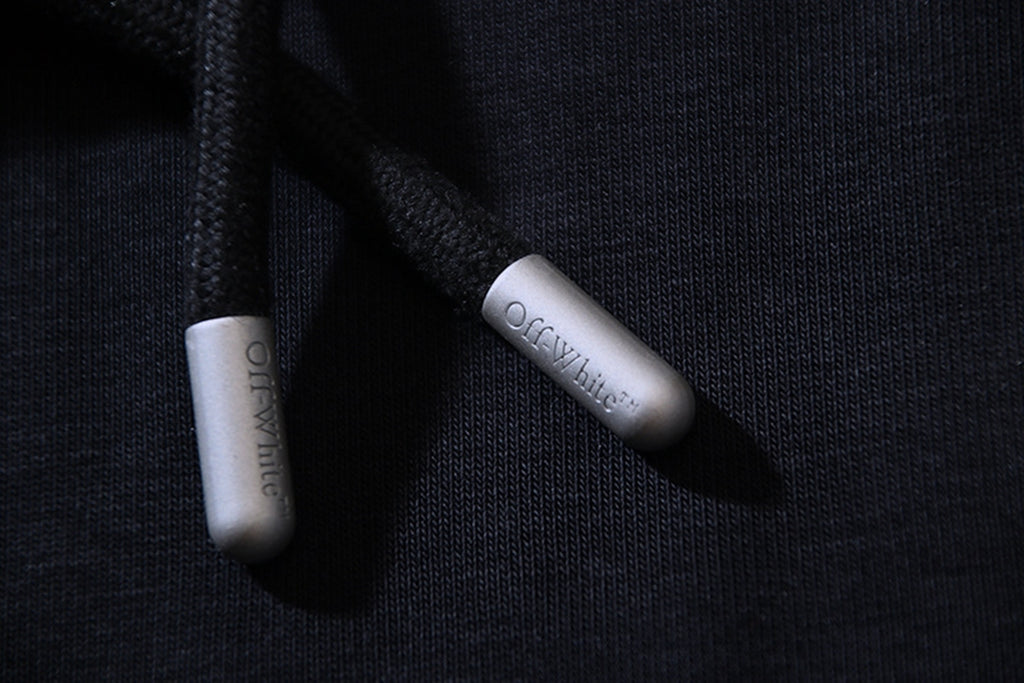 OFF Logo Print Hoodie