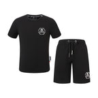 PP Skull T-shirt Shorts Suit