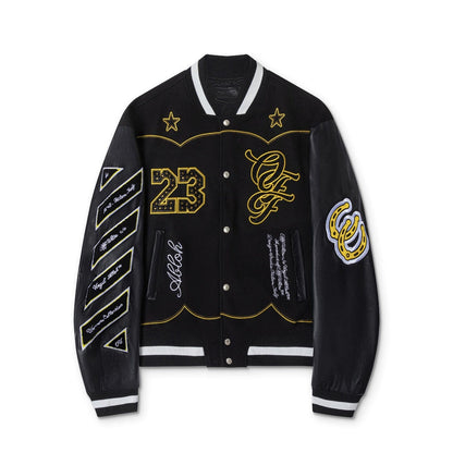 OFF Logo Jacket Coat