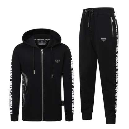 PP Skull Hoodie Jacket Suit