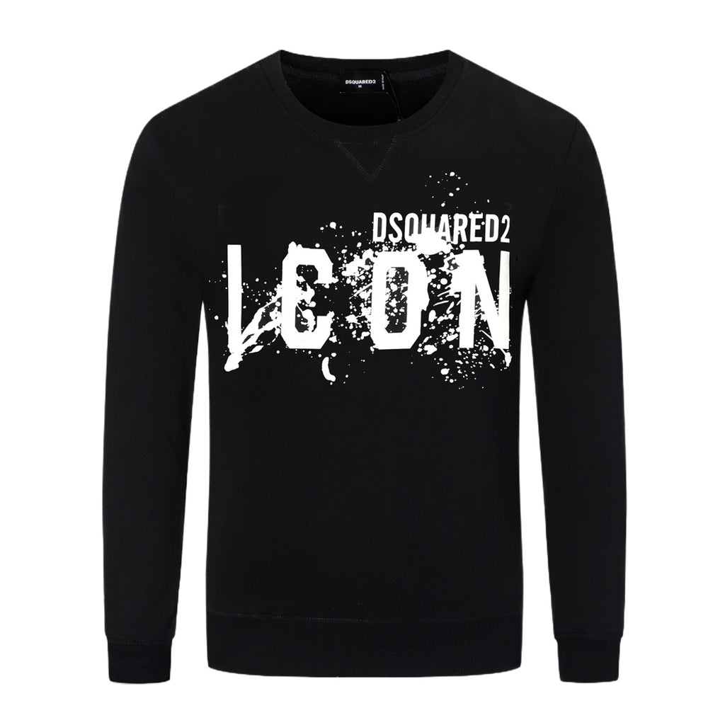 Dsquared2 Paint ICON Cotton Sweatshirt