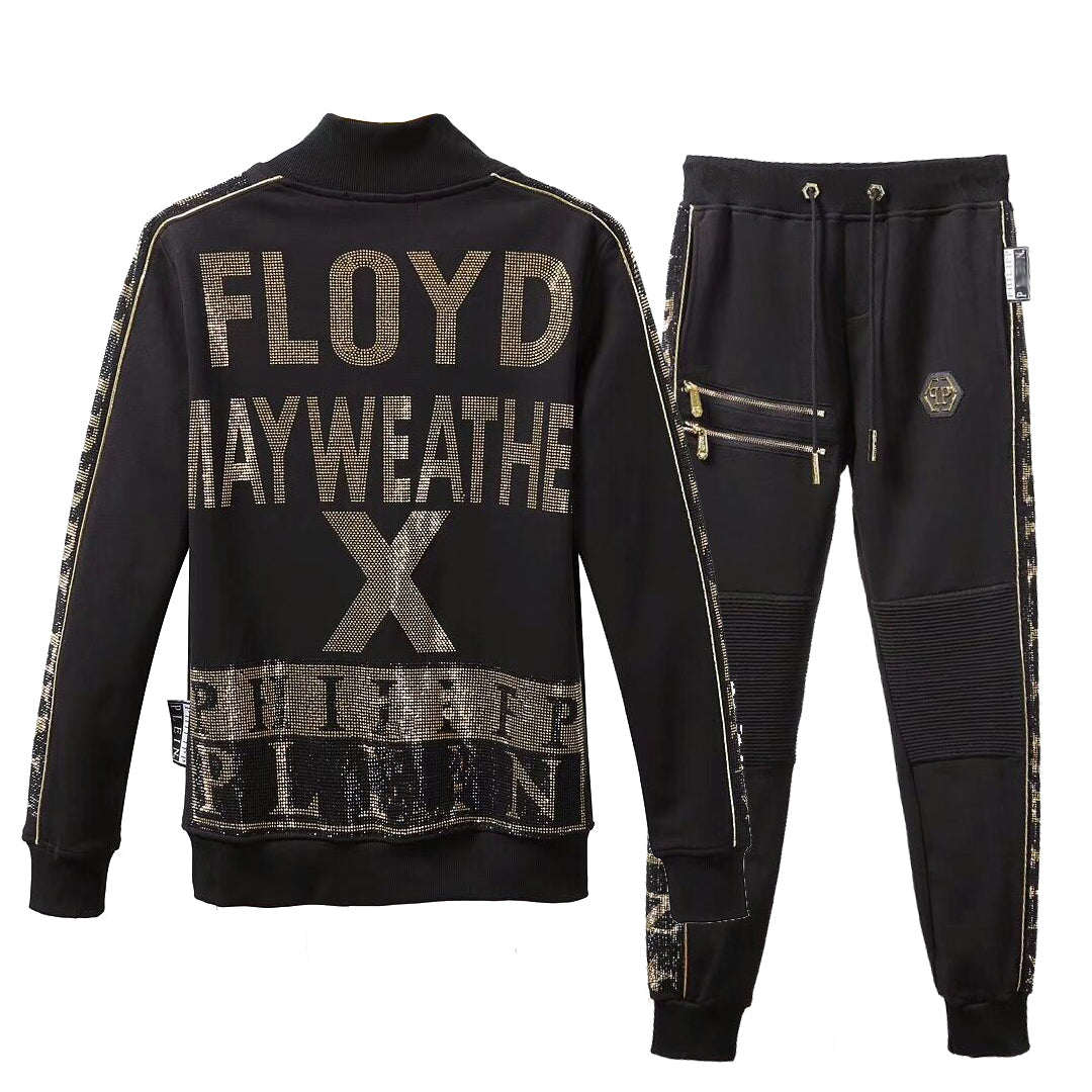 PP Skull Hoodie Jacket Suit