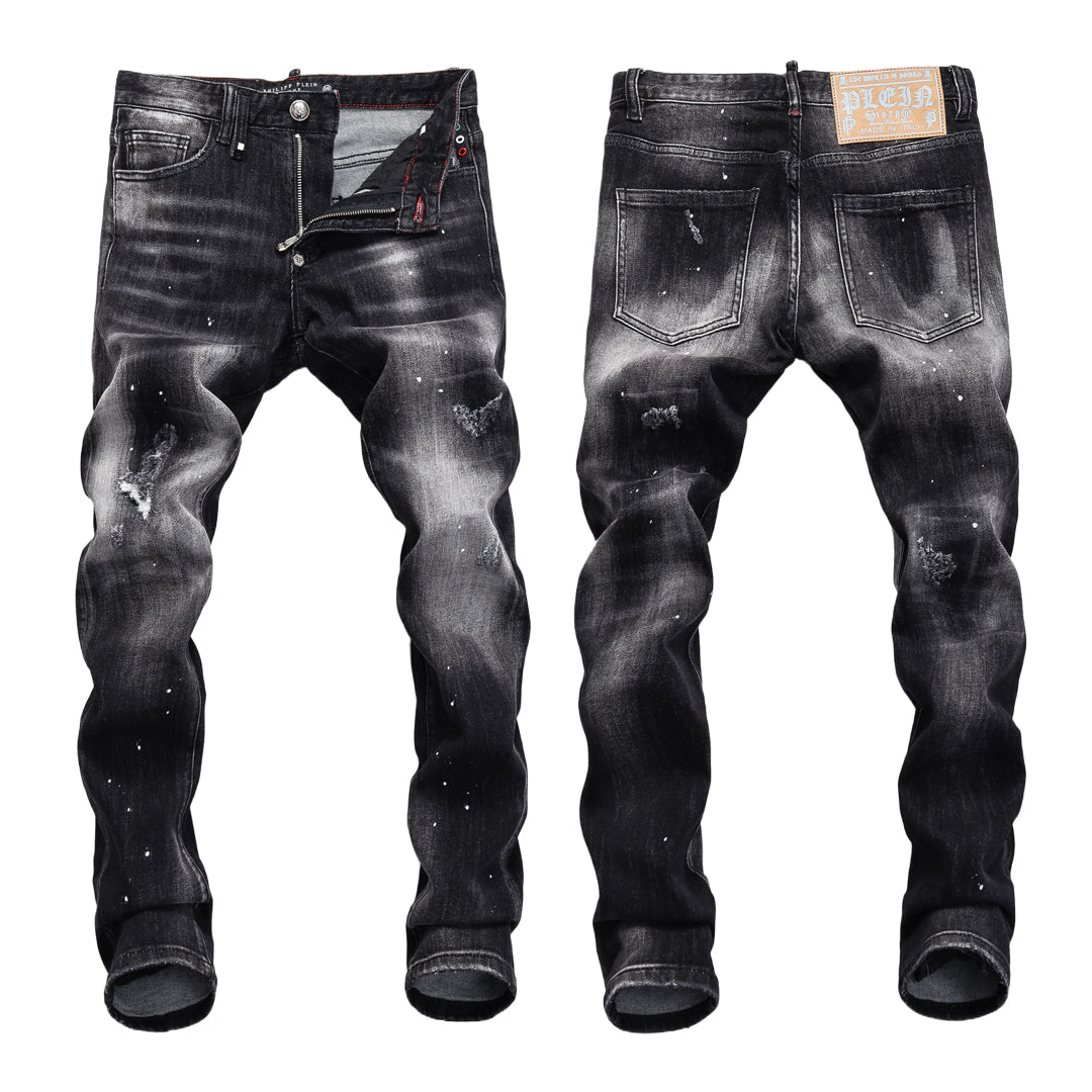 PP Jeans Ripped Black