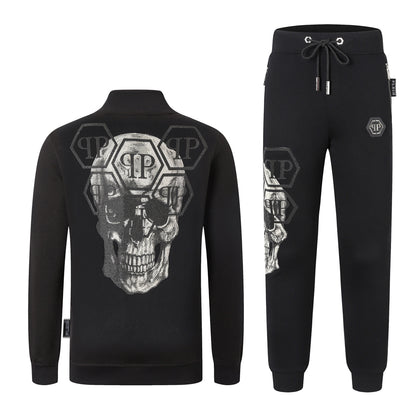 PP Skull Hoodie Jacket Suit