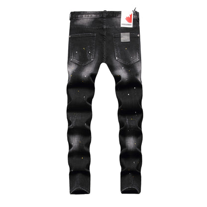 DSQ2 Jeans Stamp Black