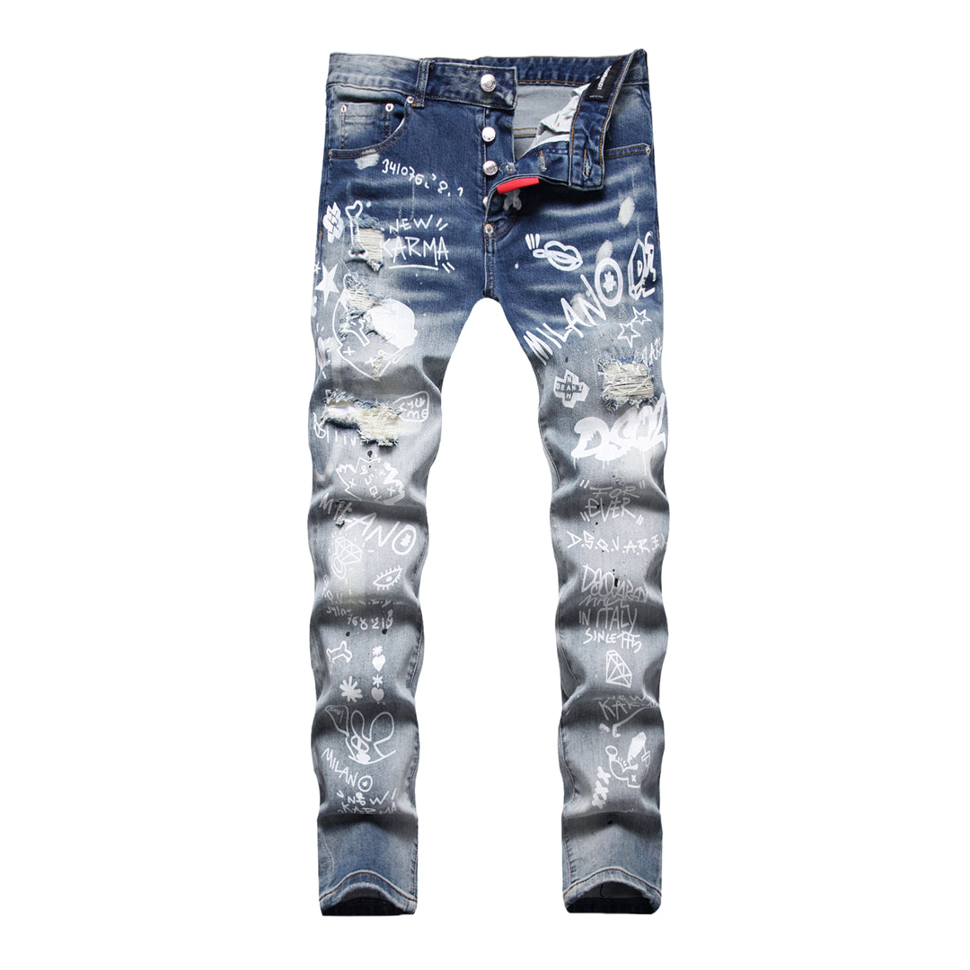 DSQ2 Jeans Graffiti