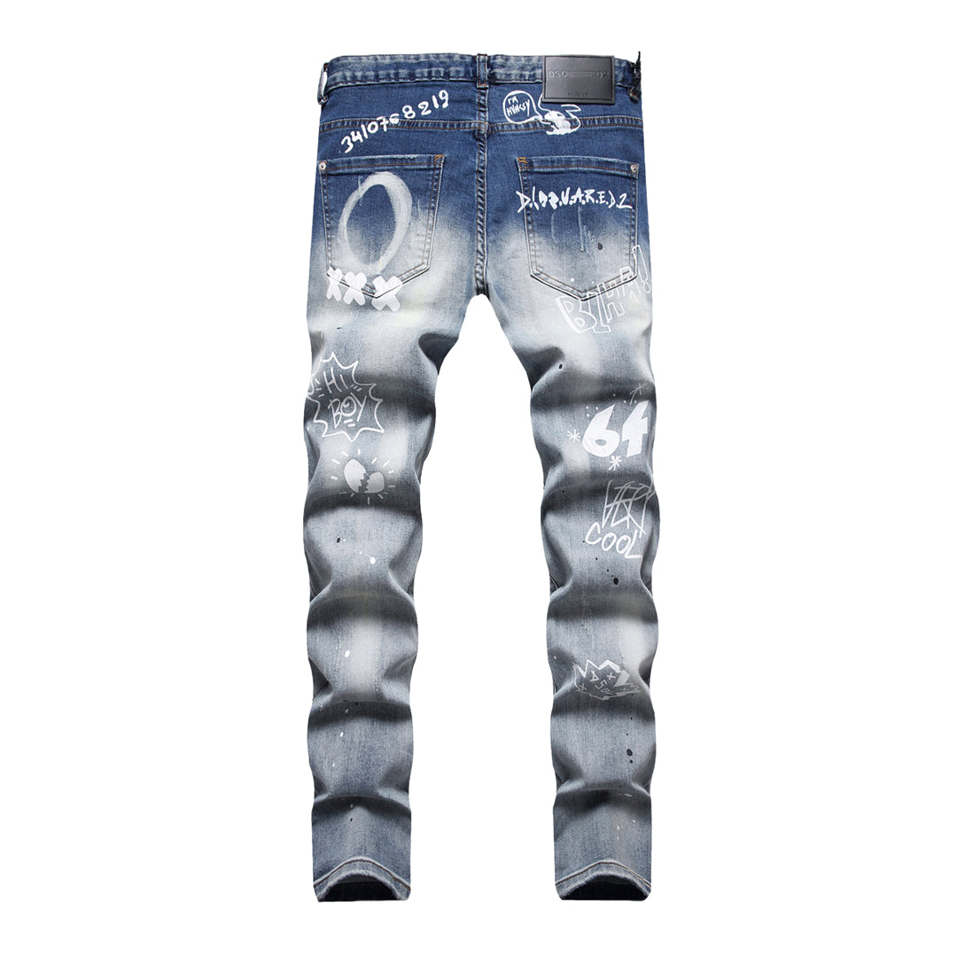 DSQ2 Jeans Graffiti