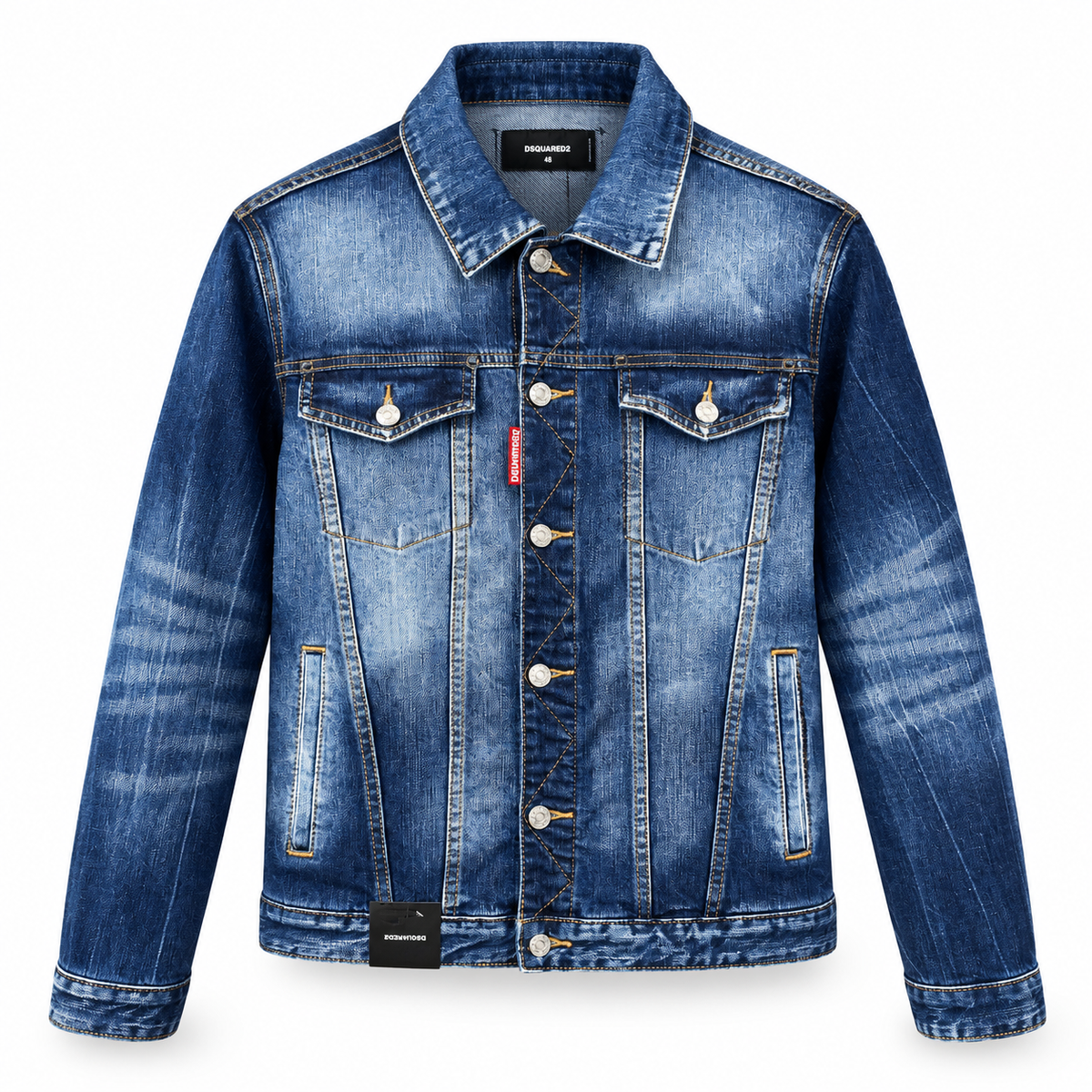DSQ2 Maple Leaf Denim Jacket