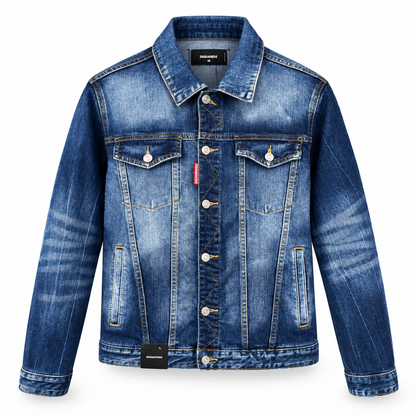 DSQ2 Maple Leaf Denim Jacket