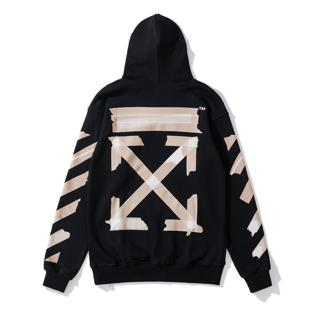 OFF Logo Print Hoodie