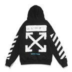 OFF Logo Print Hoodie