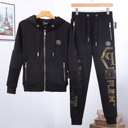 PP Skull Hoodie Jacket Suit