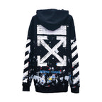 OFF Logo Print Hoodie