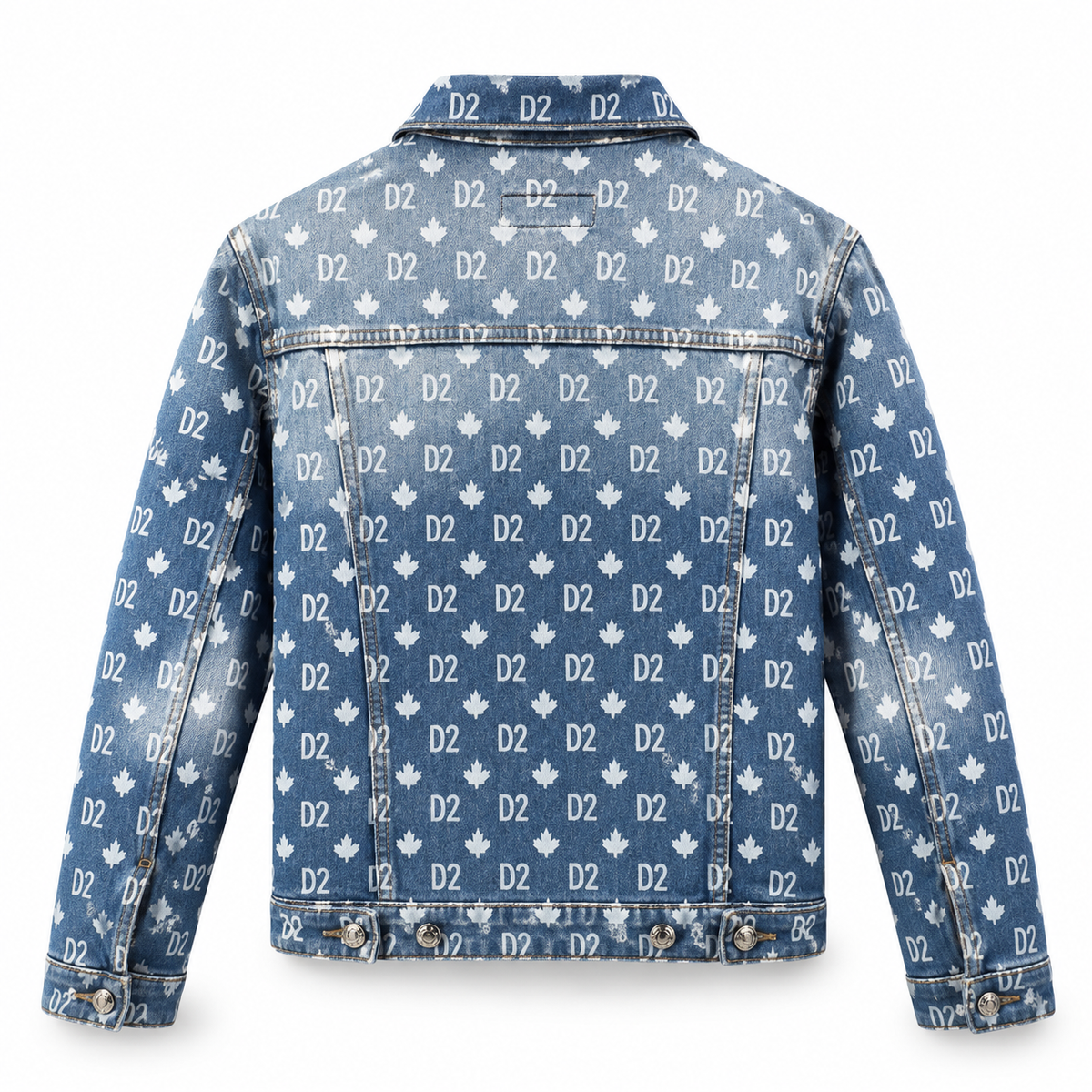DSQ2 Maple Leaf Denim Jacket