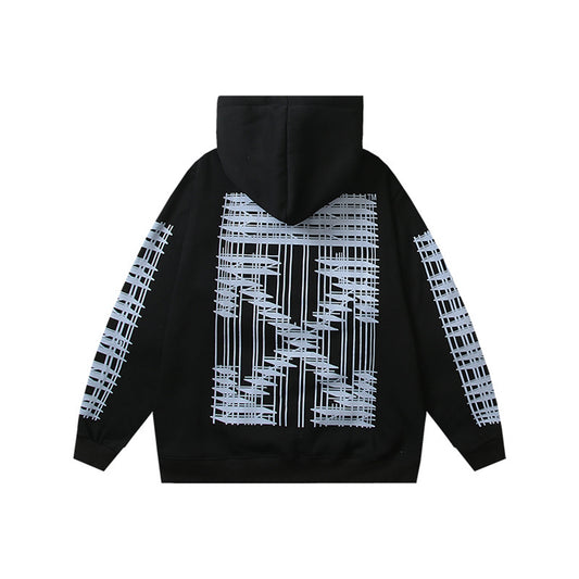 OFF Logo Print Hoodie