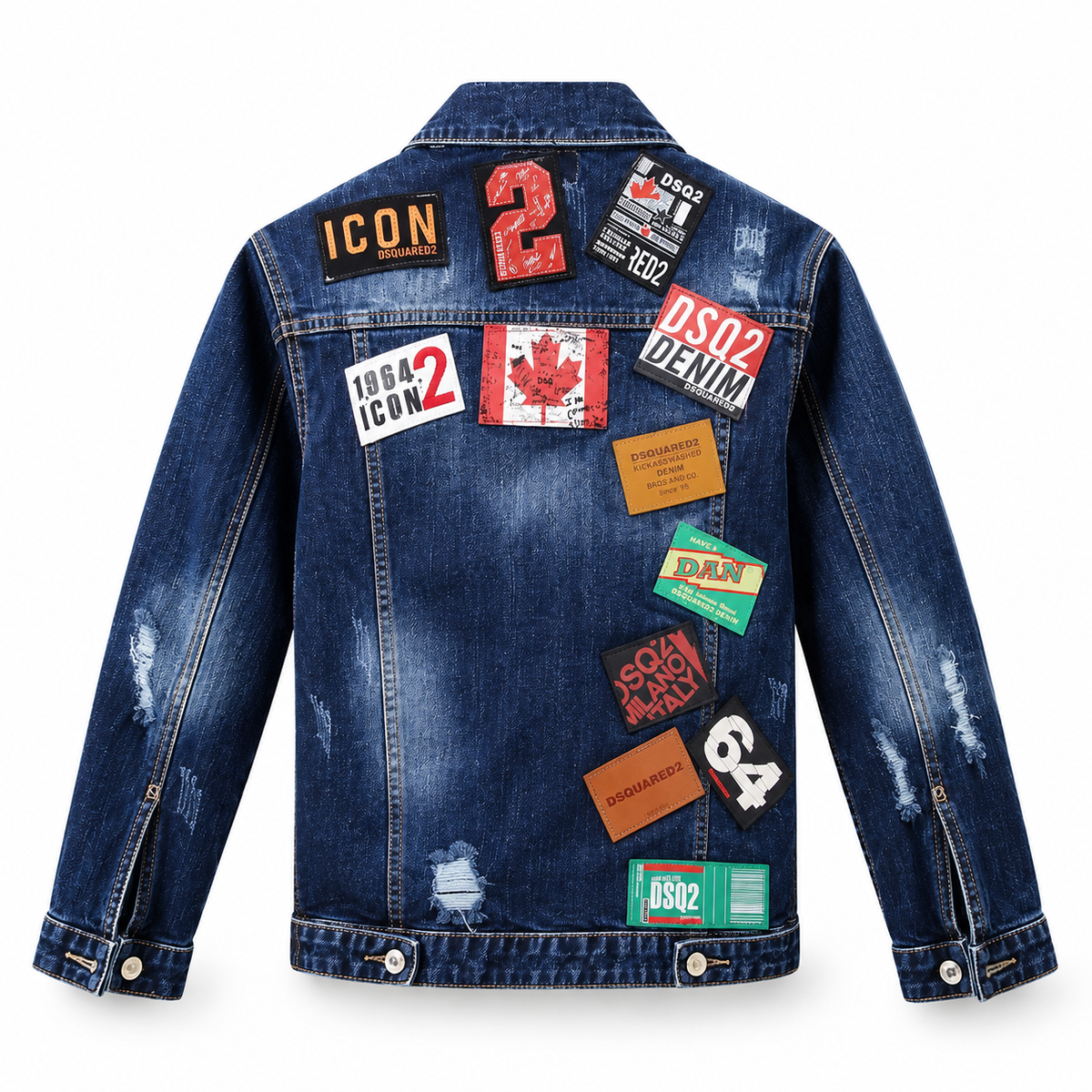 DSQ2 Stamp Denim Jacket