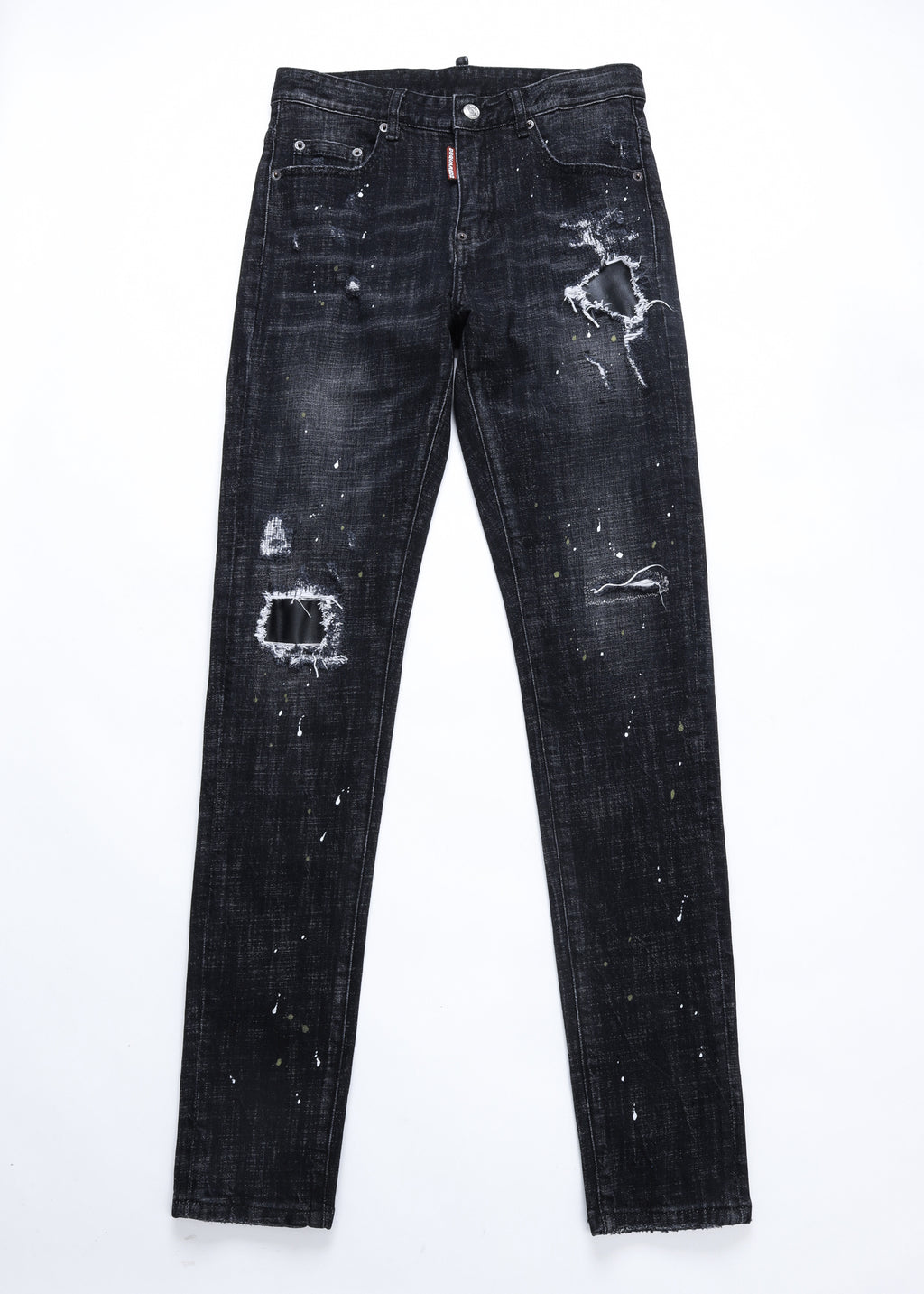 DSQ2 Jeans Black Ripped