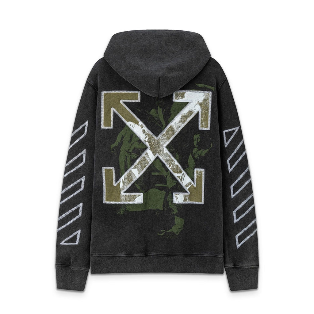 OFF Logo Print Hoodie