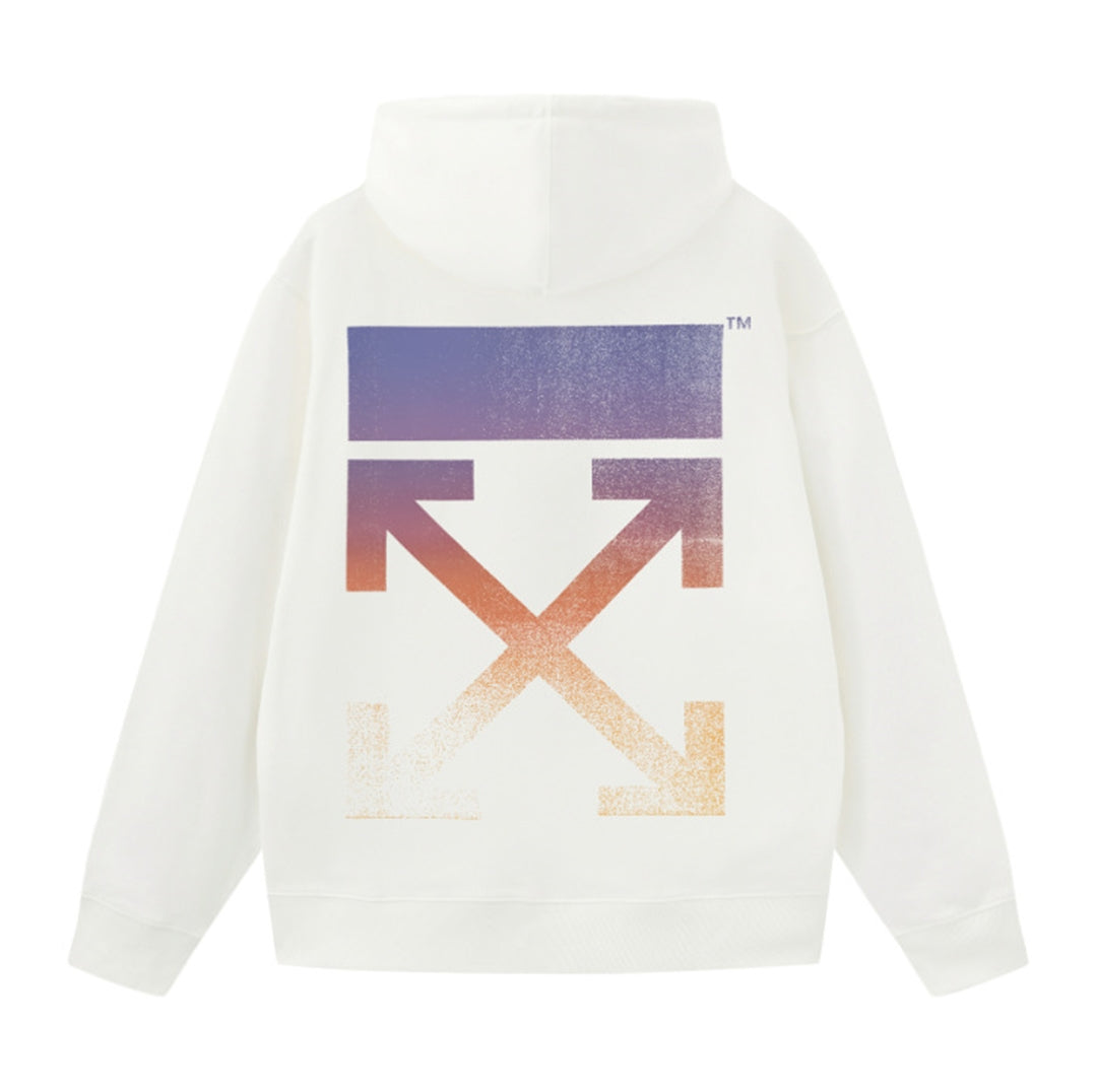 OFF Logo Print Hoodie