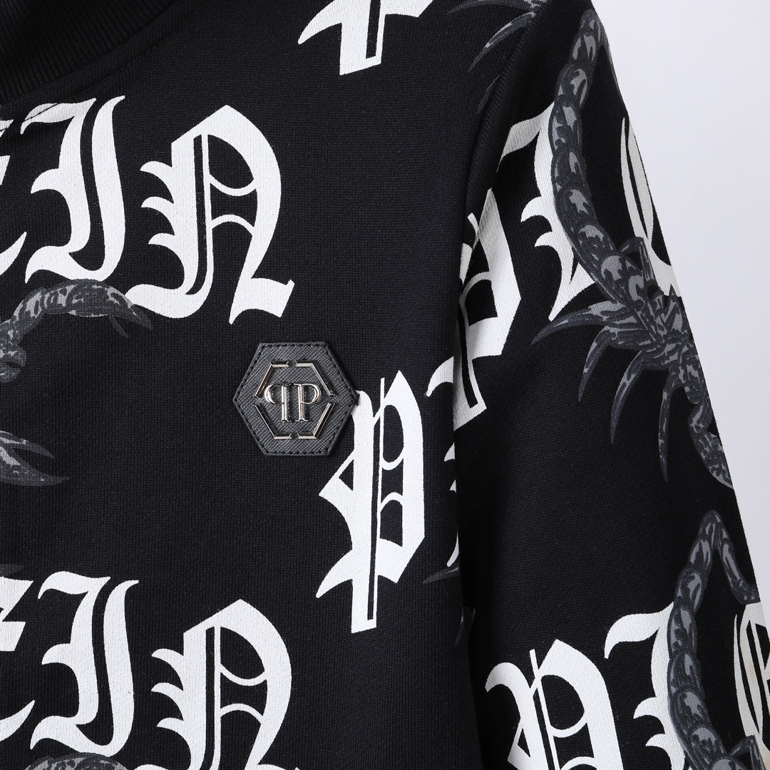 PP Letter Hoodie Jacket Suit