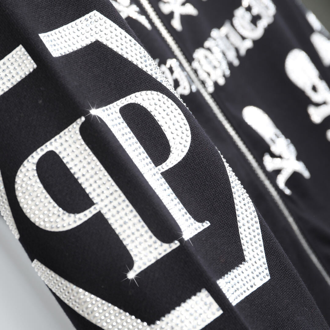 PP Skull Hoodie Jacket Suit