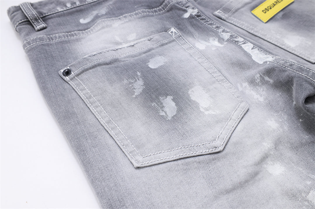 DSQ2 Jeans Paint Gray