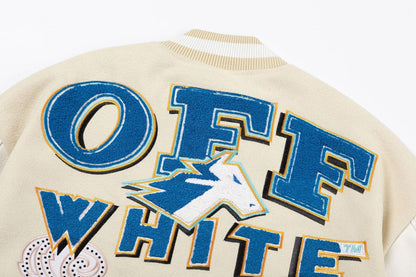OFF Logo Jacket Coat