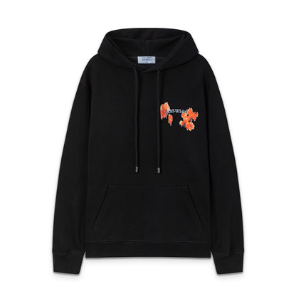 OFF Logo Print Hoodie