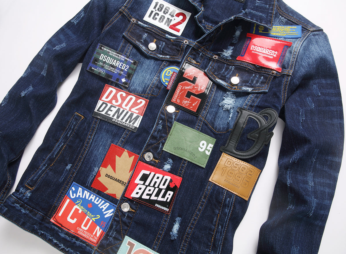 DSQ2 Stamp Denim Jacket