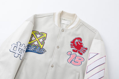 OFF Logo Jacket Coat