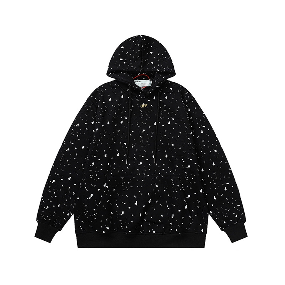 OFF Logo Print Hoodie