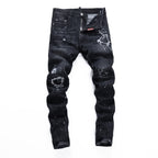 DSQ2 Jeans Black Ripped