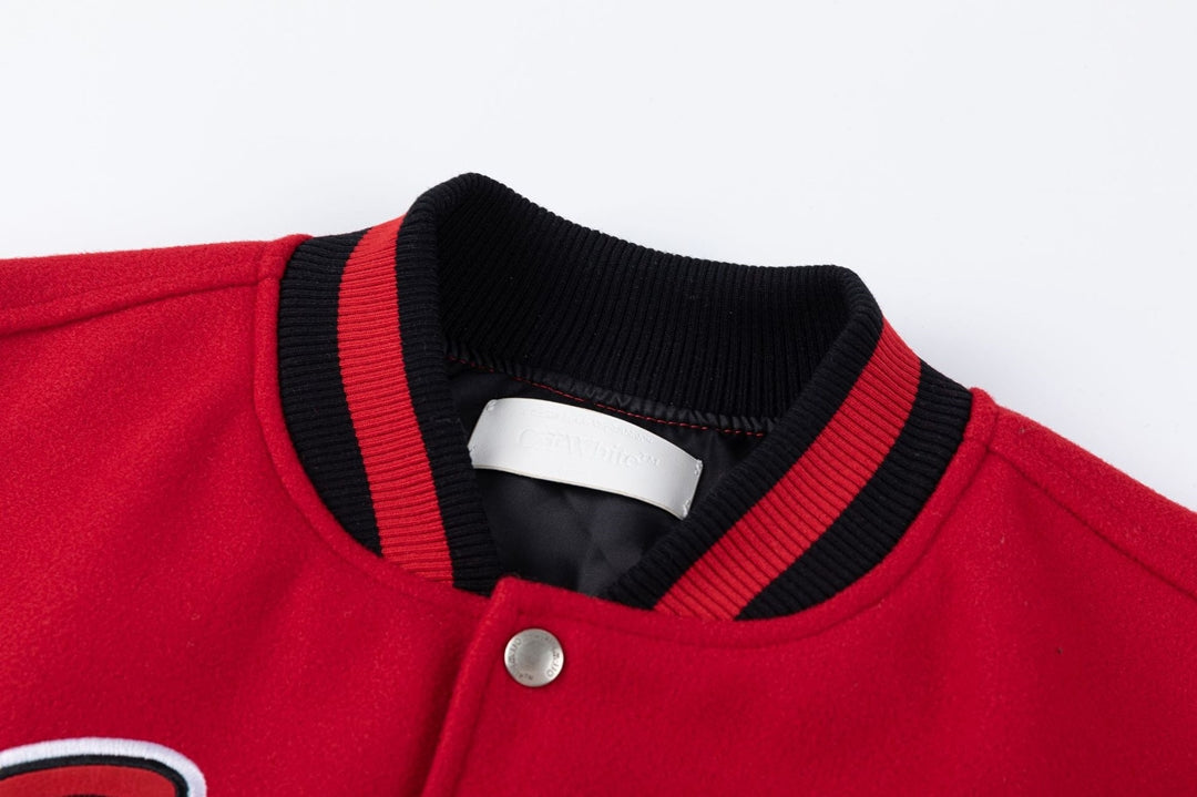 OFF Logo Jacket Coat