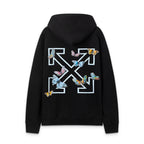 OFF Logo Print Hoodie