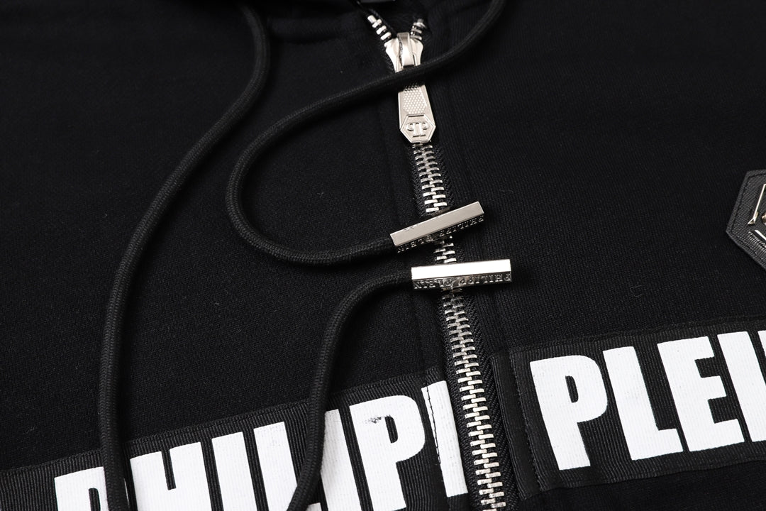 PP Logo Jacket Hoodie