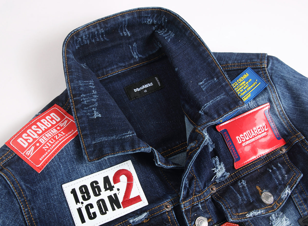 DSQ2 Stamp Denim Jacket